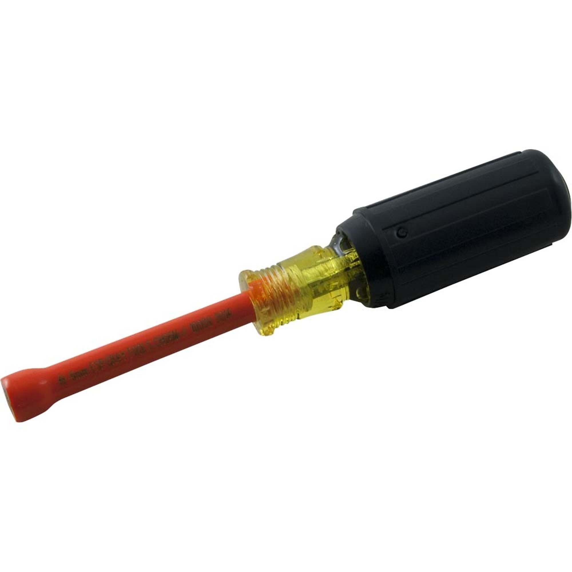 Gray Tools 5mm Nut Driver, 6" Long, , 1000V Insulated